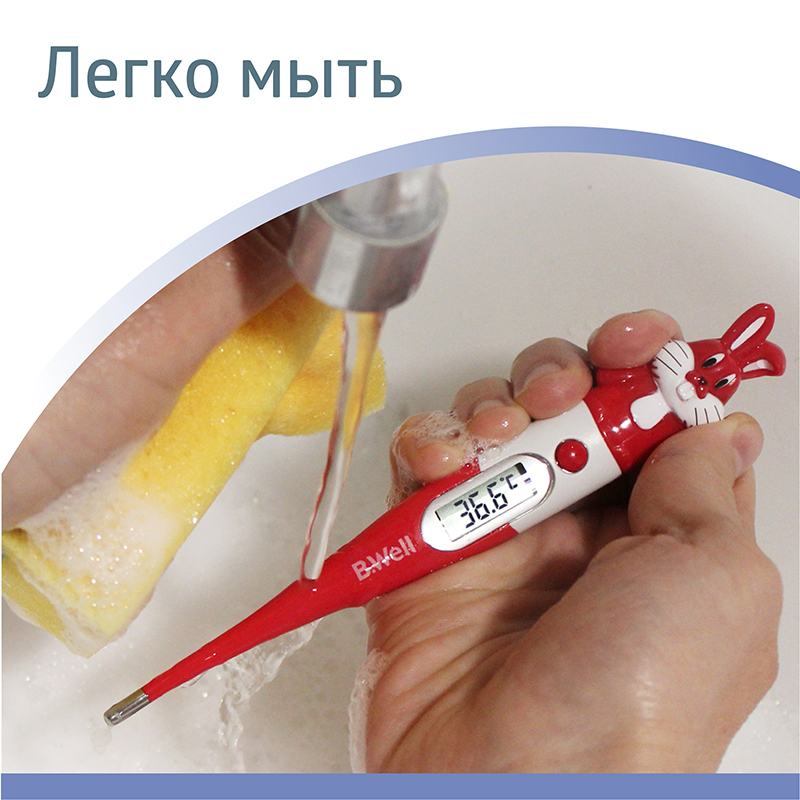Термометр медицинский электронный B.Well WT-06 в виде кролика